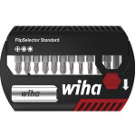 Coffret d'embouts flipselector standard 25 mm pozidriv, torx 13 pcs 1 / 4' c6, 3 (39041) - wiha