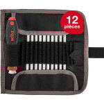 Wiha - jeu de tournevis avec lames interchangeables system 6 jeu de 12 pcs y compris une trousse pliable ... Wiha - jeu de tournevis avec lames interchangeables system 6 jeu de 12 pcs y compris une trousse pliable ...