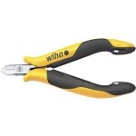 Wiha pince coupante diagonale professional esd t�te �troite, semi - ronde coupe semi - rase 115 mm, 4 ...