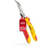 Wiha pince demi - ronde industrial electric avec taillant, forme courbe, env. 40� 200 mm, 8  (35462)