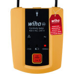 Wiha testeur de continuit� jusqu'� 400 v ac, cat ii 2 piles aaa incluses (45222)