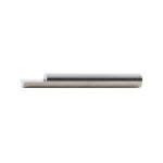 Bauche de lancette en carbure monobloc, forme a, une face ébauchée, ø - h6 : 4, 0 mm, long. totale 50 ... Bauche de lancette en carbure monobloc, forme a, une face ébauchée, ø - h6 : 4, 0 mm, long. totale 50 ...