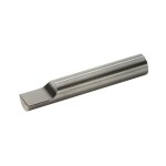 Bauche de lancette en carbure monobloc, forme a, une face ébauchée, ø - h6 : 4, 0 mm, long. totale 75 ... Bauche de lancette en carbure monobloc, forme a, une face ébauchée, ø - h6 : 4, 0 mm, long. totale 75 ...