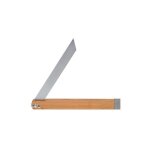 Fausse équerre de menuisier manche bois lame 280 mm inox wilmart Fausse équerre de menuisier manche bois lame 280 mm inox wilmart
