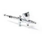 Wiltec - pistolet arographe professionnel modle 180 ? action double da ? avec buse 0, 3 ? godet 7 ml ...