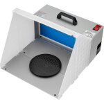 Wiltec - cabine d'aspiration pour a�rographie airbrush 12 v ? silencieuse 47 db ? d�bit 4 m� / mn ? filtre ...
