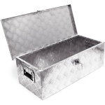 Wiltec - caisse � outils aluminium 760x320x245mm malle de transport boite � outils malette de rangement ...