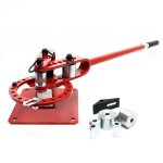 Cintreuse manuelle de tubes presse  cintrer pour acier plat, rond & carr outil universel - wiltec