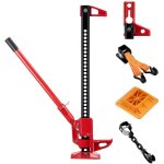 Wiltec cric agricole ? kit polyvalent pour suv / tout - terrain, cric jusqu'� 3000 kg avec plaque d'appui, ...