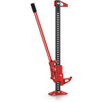 Wiltec ? cric � cr�maill�re 3000 kg ? hauteur de levage 12, 2 - 76 cm ? acier robuste pour terrains accident�s ...