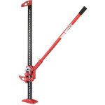 Wiltec - cric farm jack, charge max. 3000 kg, acier et fer de fonte, hauteur de levage 12, 2 - 105 cm, ...