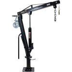 Wiltec - grue de levage pour pick up ou remorque ? charge max. 500 kg ? hauteur max. 1810 mm ? tte pivotante ...