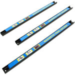 Wiltec kit de 3 barres porte - outils ? longueur 46 cm et capacit 13, 6 kg par barre ? barres magntiques ...