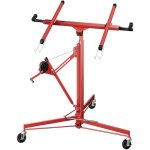 Wiltec l�ve - panneaux, l�ve - plaques de pl�tre xxl rouge ? capacit� de charge max. 68 kg ? hauteur ...