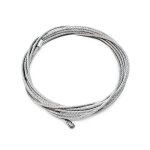 Wiltec - pi�ce d�tach�e - c�ble en acier de rechange pour l�ve - plaques