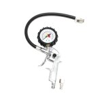 Wiltec - pistolet de gonflage air comprim 0 - 16 bars jauge de pression air pneu de voiture moto pneumatique ...