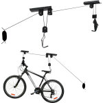 Wiltec - support ascenseur v�lo 20 kg, 77 x 45 mm / 84 x 250 mm, porte bicyclette, rack de rangement ...