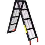 Wiltec - rampe de chargement pliable 2030 x 282 x 44 mm ? capacit� de charge max. 340 kg ? profil � grille ...