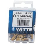 Witte 4284469 - lot de 5tournevis de bits, 2x 25mm, bitflex tin box