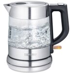 Severin - bouilloire sans fil 1l 2200w verre / inox wk3468 Severin - bouilloire sans fil 1l 2200w verre / inox wk3468