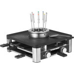 Wmf - lumero - grill gourmet 3 en 1, 3 fonctions raclette, fondue, grill eclairage led, gourmet, jusqu'� ...