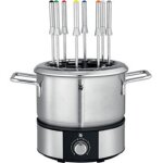 Wmf - service  fondue 1400w 8 fourchettes inox 0415130011