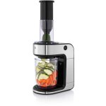 Wmf - spiralschneider kult x auffangbeh�lter (1, 25 l) 80 watt cromargan matt