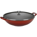 Wok calido 4l Ø36cm h17cm gusseisen rot Wok calido 4l Ø36cm h17cm gusseisen rot