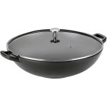 Kela - wok calido gusseisen schwarz 4, 0l h17cm 36cm schwarz