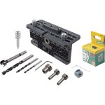 Wolfcraft - kit de ferrures excentriques pour assemblages et reparations de meubles - r�f. 4665000