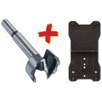 Kit fraise � bois d'encastrement et guide de pose de charni�re - diam�tre 35 mm - r�f. 8728000 - wolfcraft ...