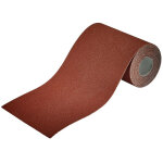 Rouleau de papier abrasif grain 80 grain, 5m x 115mm 1772000 wolfcraft Rouleau de papier abrasif grain 80 grain, 5m x 115mm 1772000 wolfcraft