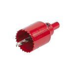 Scie tr�pan �40mm avec foret centreur wolfcraft