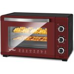 Woltu - four �lectrique 32l, four de table 1600w, minuterie 60 min, 100 - 230?, porte � double vitrage, ...