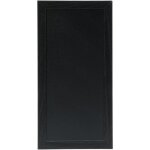 Woody ardoise - bois finition laqu� - feutre - craie blanc + kit de montage inclus - 20x40cm - securit ...