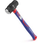 Workpro - massette 1, 4 kg avec manche en fibre de verre, t�te en acier forg�, marteau octogonal � poign�e ...