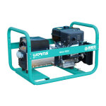 Worms - groupe autonome de soudage essence monophas� 200a 6 kw