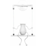 Wottes - applique murale interieur cratif applique murale humanoid swing luminaire en mtal e27 pour ...