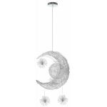 Led suspension luminaire moderne lustre lune toiles lumire plafonnier avec 5 ampoules 32cm lumire ...