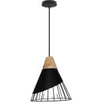Lustre suspension nordique cratif plafonnier en forme badminton luminaire en mtal e27 pour chambre ...