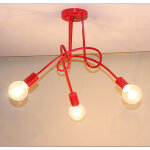 Wottes - plafonnier moderne e27 luminaire plafonnier cr�atif lampe de plafond m�tal pour salon chambre ...