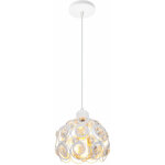 Suspension luminaire moderne lustre plafonnier abat - jour cristal lampe  suspension intrieur 20cm ...