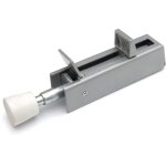 Wovar - butoir de porte amortisseur lourd gris argent 122 x 30 mm - par pi�ce