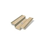 Wovar - clip b - fix en acier inoxydable pour fixation invisible de lames