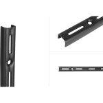 Wovar - cr�maill�re simple 149, 5 cm noir - par pi�ce