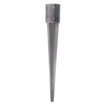 Wovar - support pointu pour poteau rond �12. 1 x 90 cm - par pi�ce