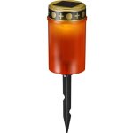Ws - sgr02 bougie de cimeti�re solaire led 0. 06 w jaune rouge