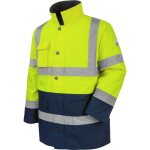 Wrth modyf - parka de travail haute - visibilit lumen jaune / marine l
