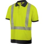Polo de travail haute - visibilit� jaune fluo w�rth modyf 4xl