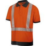 Polo de travail haute - visibilit� orange fluo w�rth modyf m